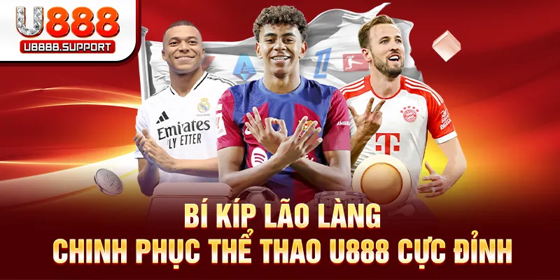 Bí kíp lão làng chinh phục thể thao U888 cực đỉnh