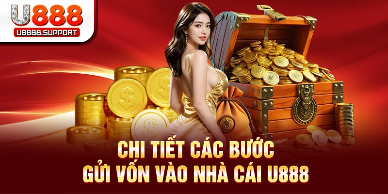 Chi tiết các bước gửi vốn vào nhà cái U888